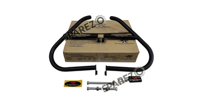 Royal Enfield GT and Interceptor 650cc Red Rooster Apollo Crash Guard Black