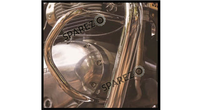 Royal Enfield GT and Interceptor 650cc Red Rooster Orion Crash Guard