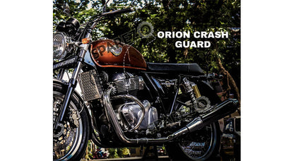 Royal Enfield GT and Interceptor 650cc Red Rooster Orion Crash Guard