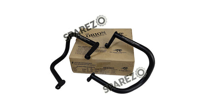 Royal Enfield GT and Interceptor 650cc Red Rooster Orion Crash Guard Black