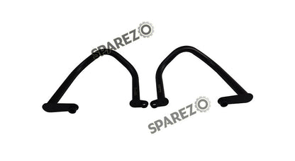 Royal Enfield GT and Interceptor 650cc Red Rooster Orion Crash Guard Black