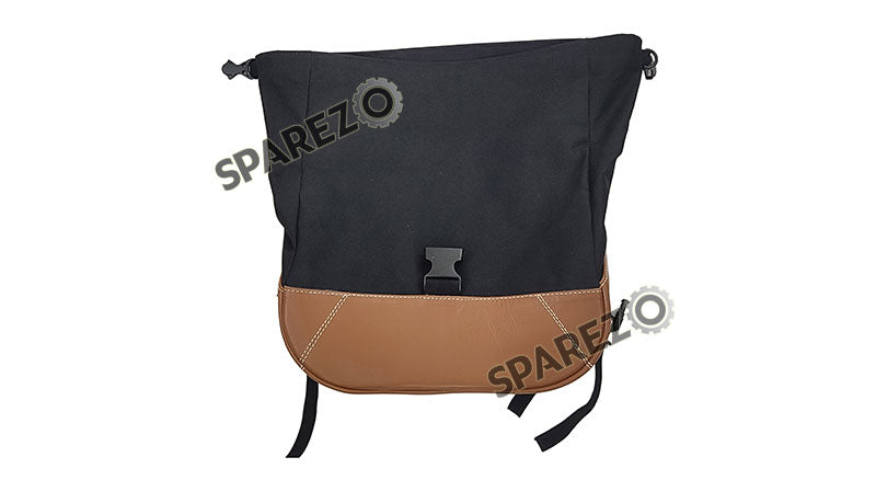 Royal Enfield GT Continental and Interceptor 650cc Soft Pannier Bags With Mounting Rails D3