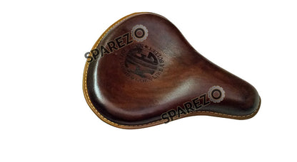 Royal Enfield New Classic Reborn 350cc Front Leather Seat Antique Brown