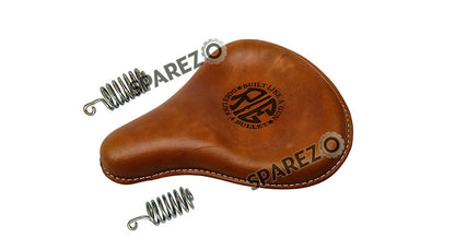 Royal Enfield New Classic Reborn 350cc Front Leather Seat Tan Brown