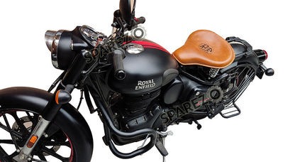 Royal Enfield New Classic Reborn 350cc Front Leather Seat Tan Brown