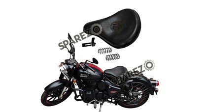 Royal Enfield New Classic Reborn 350cc Front Leather Seat Black