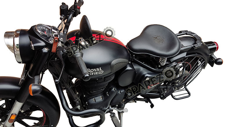 Royal Enfield New Classic Reborn 350cc Front Leather Seat Black