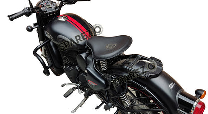 Royal Enfield New Classic Reborn 350cc Front Leather Seat Black