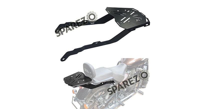 Royal Enfield New Meteor 350cc Rear Carrier Luggage Rack Matt Black