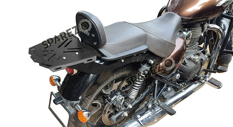 Royal Enfield New Meteor 350cc Rear Carrier Luggage Rack Matt Black