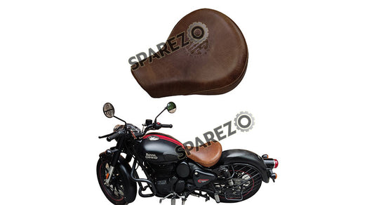 Royal Enfield New Classic Reborn 350cc Front Genuine Leather Low Rider Seat