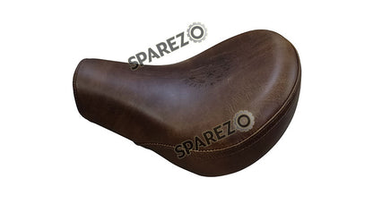 Royal Enfield New Classic Reborn 350cc Front Genuine Leather Low Rider Seat with Spring