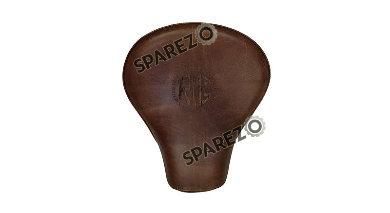 Royal Enfield New Classic Reborn 350cc Front Genuine Leather Low Rider Seat