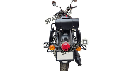 Royal Enfield New Classic Reborn 350cc Leather Tool Roll Accessories Bag Black