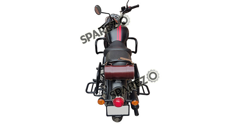 Royal Enfield New Classic Reborn 350cc Leather Tool Roll Accessories Bag Cherry Brown