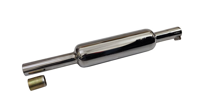 Royal Enfield New Classic Reborn 350cc Short Bottle Chrome Exhaust Silencer