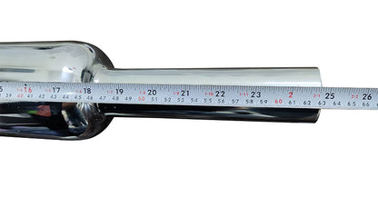 Royal Enfield New Classic Reborn 350cc Short Bottle Chrome Exhaust Silencer