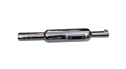 Royal Enfield Short Chrome Exhaust Silencer For Classic Reborn 350cc 2021-2022