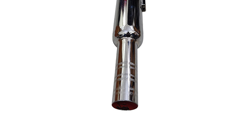 Royal Enfield Short Chrome Exhaust Silencer For Classic Reborn 350cc 2021-2022