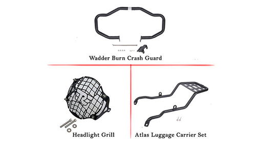 Royal Enfield Meteor 350cc 3 Pcs Accessories Combo pack-3