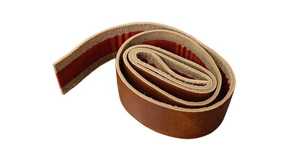 Royal Enfield GT and Interceptor 650 RH-LH Grip Leather Wrap Pair Brown Tan