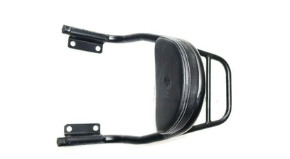 Royal Enfield Interceptor 650cc Rear Luggage Rack and Backrest Cushion Black