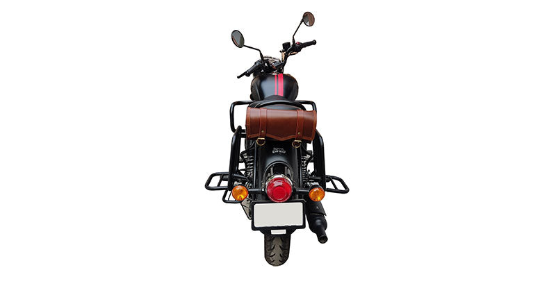 Royal Enfield New Classic Reborn 350cc Leather Tool Roll Accessories Bag Brown Tan