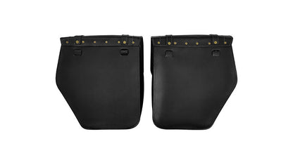 Royal Enfield Meteor 350cc Leather Bags With Mounting Pair Black
