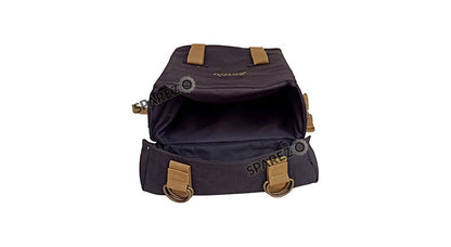 Royal Enfield New Classic Reborn 350cc Military Pannier Black and Golden Color Bags