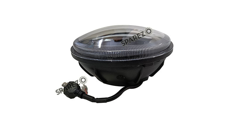 Royal Enfield Classic Reborn 350cc Minus Sign 7" LED Headlight With Rim 2022-2023