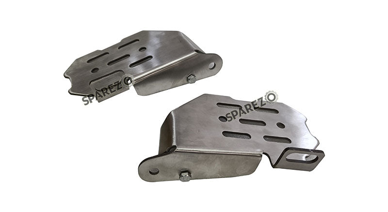 Royal Enfield GT and Interceptor 650cc Wide Pillion Footrest Pair Accessories