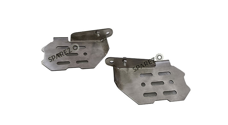 Royal Enfield GT and Interceptor 650cc Wide Pillion Footrest Pair Accessories