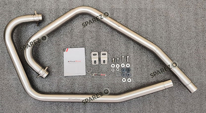 Royal Enfield GT and Interceptor 650cc SS LH-RH Exhaust Header Pipe Matt Finish