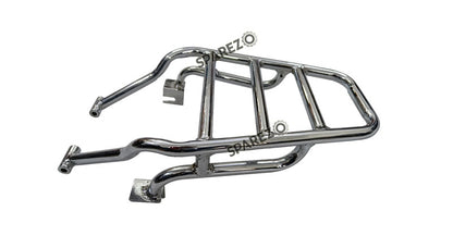 Royal Enfield New Classic Reborn 350cc Solo Rear Luggage Rack Chromed For 2022-23