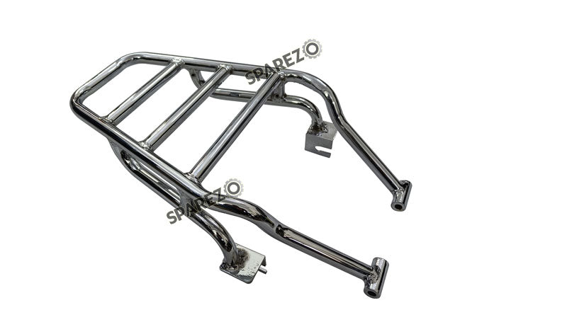 Royal Enfield New Classic Reborn 350cc Solo Rear Luggage Rack Chromed For 2022-23