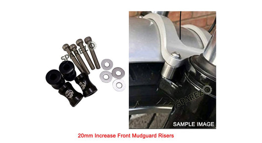 Royal Enfield GT and Interceptor 650cc Front Mudguard Risers 20mm
