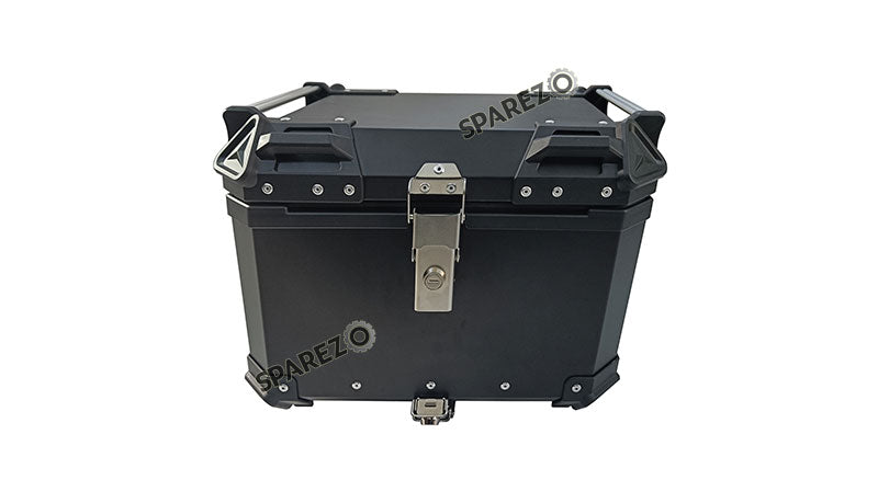 Royal Enfield Himalayan BS3 - BS4 - BS6 Aluminium Pannier Luggage Top Box Matt Black