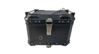 Royal Enfield Himalayan BS3 - BS4 - BS6 Aluminium Pannier Luggage Top Box Matt Black