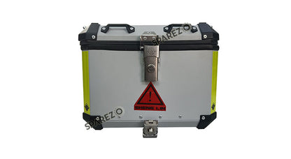 Royal Enfield Himalayan BS3 - BS4 - BS6  Aluminium Pannier Luggage Top Box Matt Grey