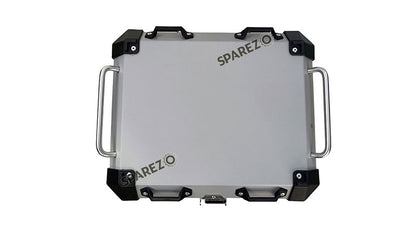 Royal Enfield Himalayan BS3 - BS4 - BS6  Aluminium Pannier Luggage Top Box Matt Grey