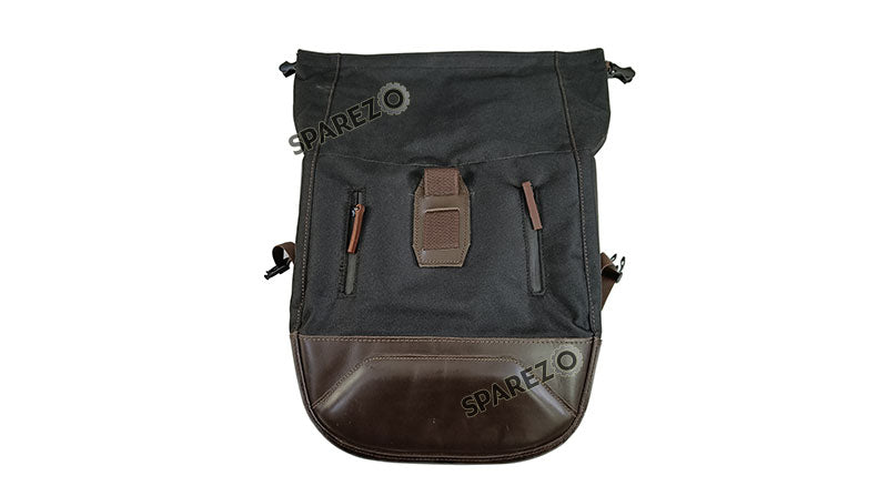 Royal Enfield Classic Reborn 350cc Pannier Luggage Bags Brown and Mounting 2022-23