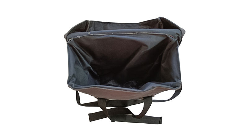 Royal Enfield New Classic Reborn 350 cc Military Pannier Bag Gray With Fitting