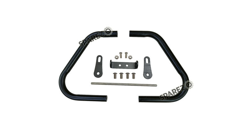 Royal Enfield Classic Reborn and Meteor 350cc Trapezium Engine Crash Guard Black