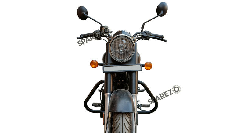 Royal Enfield Classic Reborn and Meteor 350cc Trapezium Engine Crash Guard Black