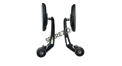 Royal Enfield Hunter 350 Bar End Rear View Mirror Pair