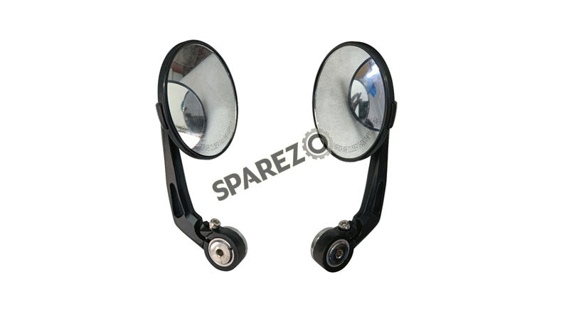Royal Enfield Hunter 350 Bar End Rear View Mirror Pair