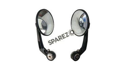 Royal Enfield Hunter 350 Bar End Rear View Mirror Pair