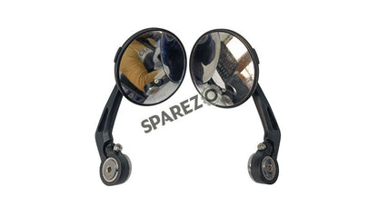 Royal Enfield Meteor and Classic Reborn 350 Bar End Rear View Mirror Pair