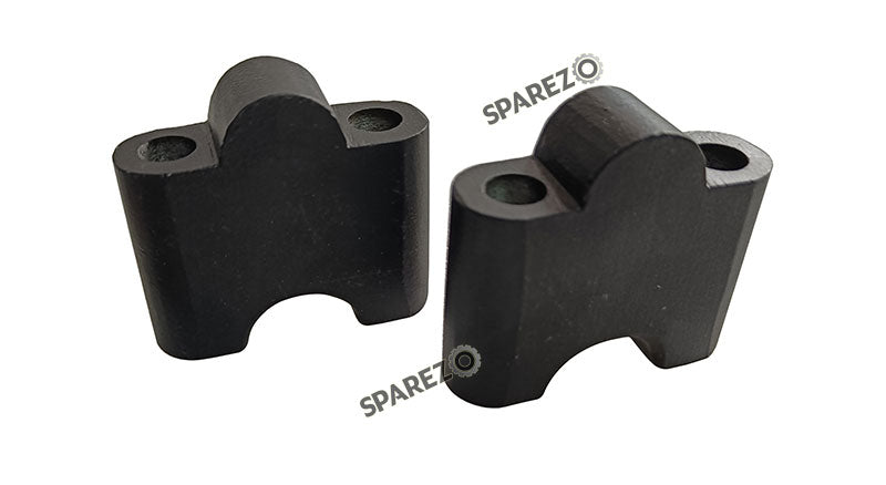 Royal Enfield Hunter 350 Handlebar Height Increase Riser Pair Black