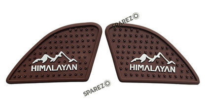 Royal Enfield Himalayan 411 Rubber Tank Pad Pair Brown
